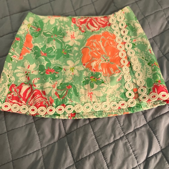 Lilly Pulitzer Dresses & Skirts - Lilly Pulitzer Lenore Resort Wear Skort Skirt Womens 0